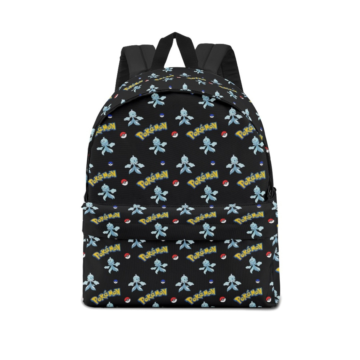 Pokemon Frillish School Backpack Multicolor Schoolbag Rucksack - Frillish Male Character Series Art