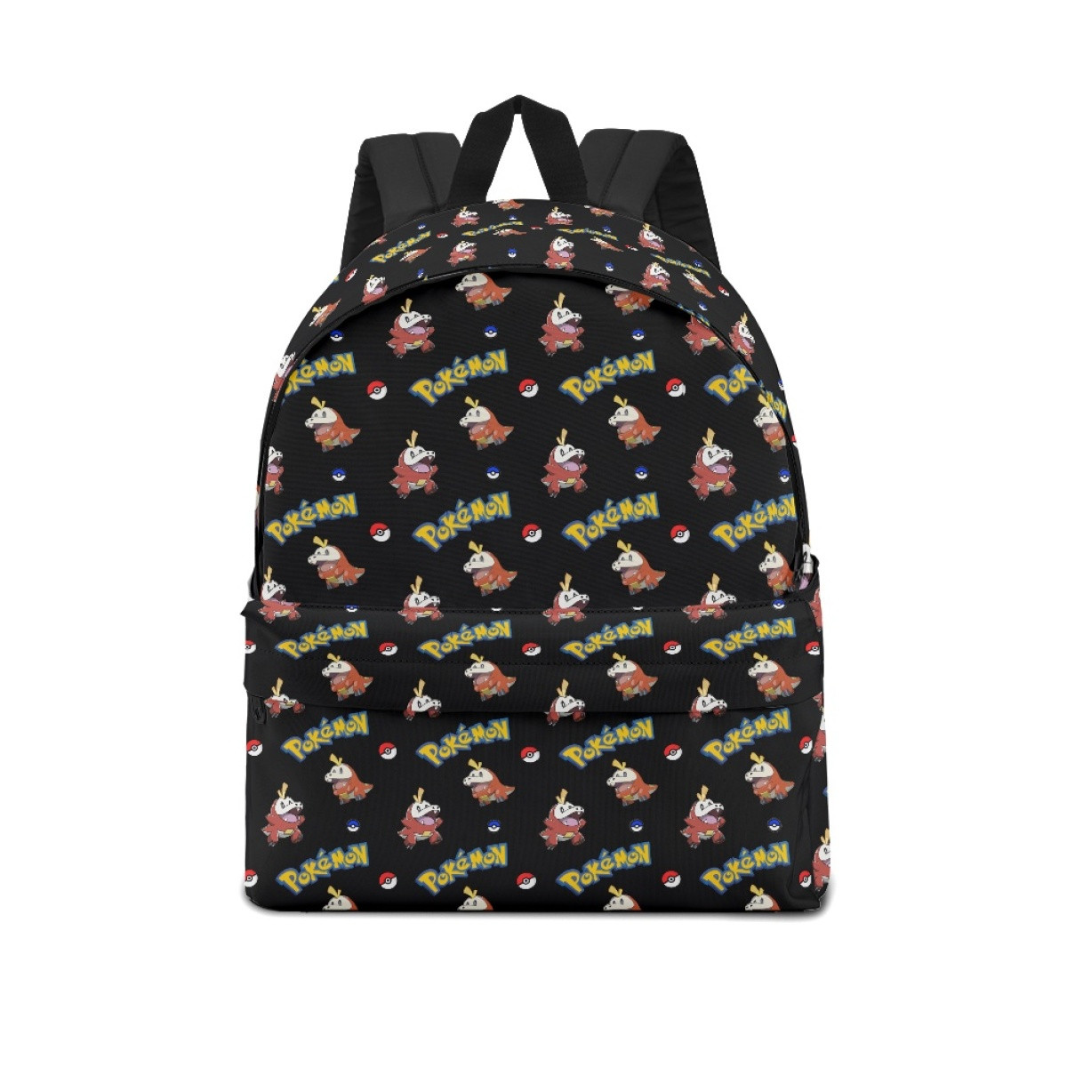 Pokemon Fuecoco School Backpack Multicolor Schoolbag Rucksack - Fuecoco Character Series Art