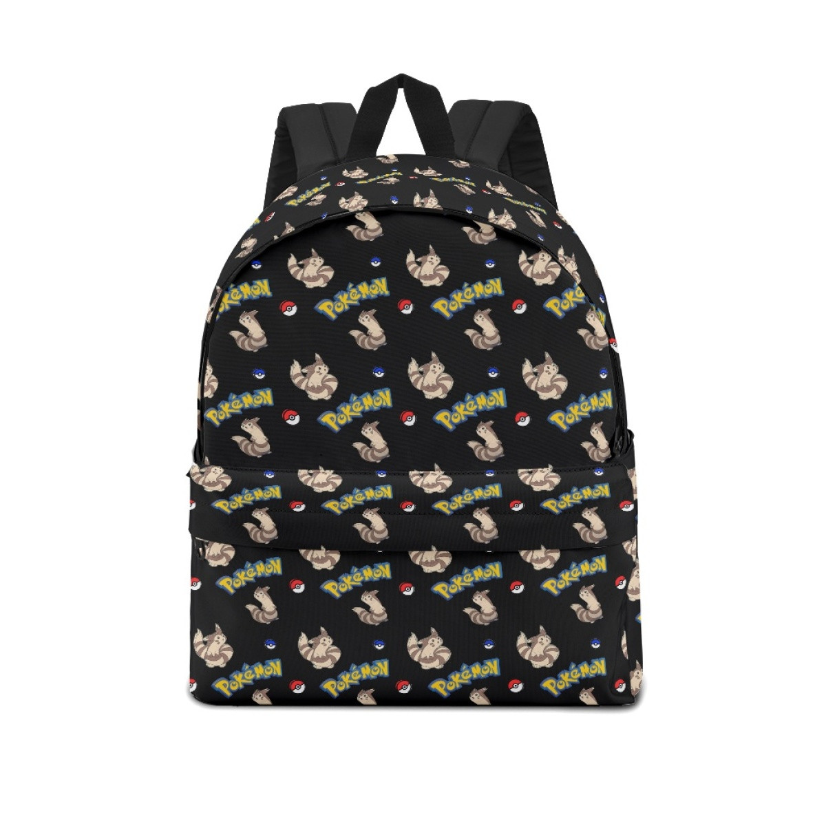 Pokemon Furret School Backpack Multicolor Schoolbag Rucksack - Furret Character Series Art