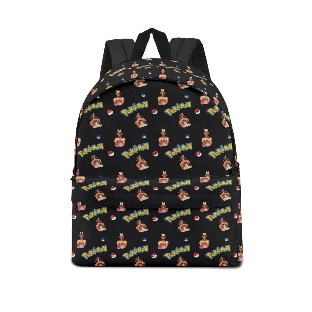 Pokemon Appletun School Backpack Multicolor Schoolbag Rucksack - Gigantamax Appletun Character Series Art
