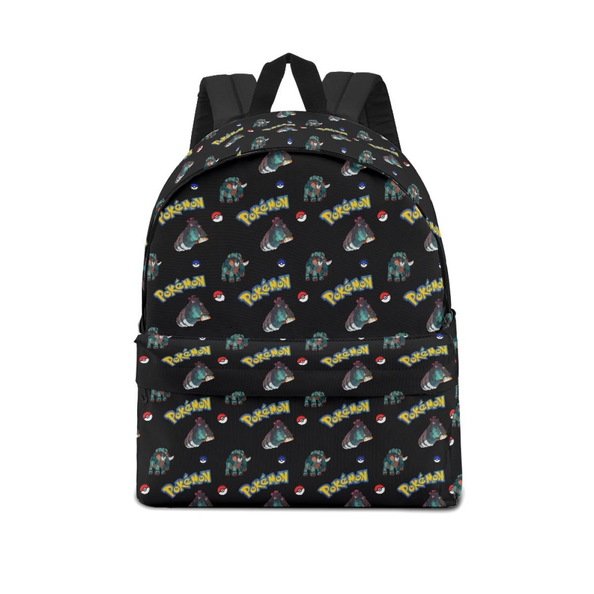 Pokemon Copperajah School Backpack Multicolor Schoolbag Rucksack - Gigantamax Copperajah Character Series Art