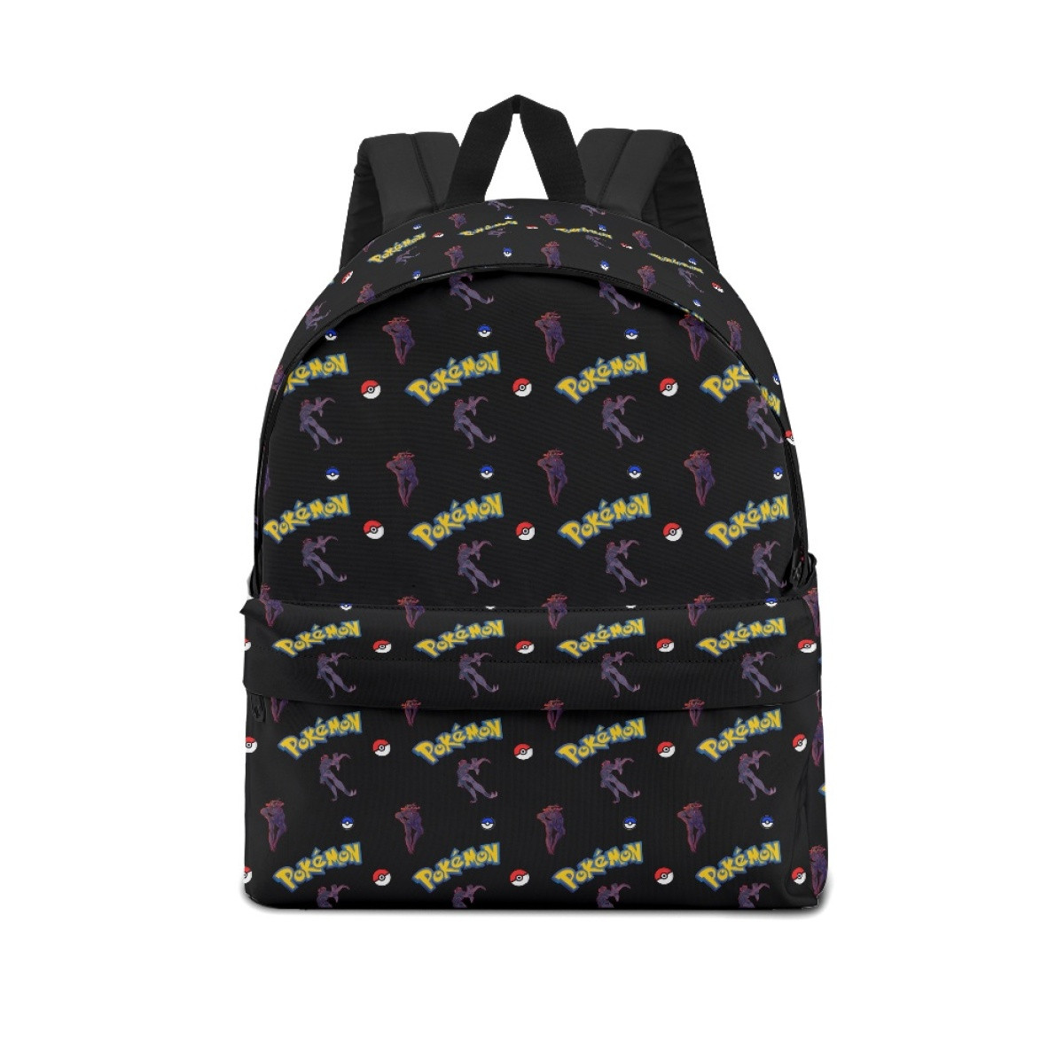 Pokemon Grimmsnarl School Backpack Multicolor Schoolbag Rucksack - Gigantamax Grimmsnarl Character Series Art