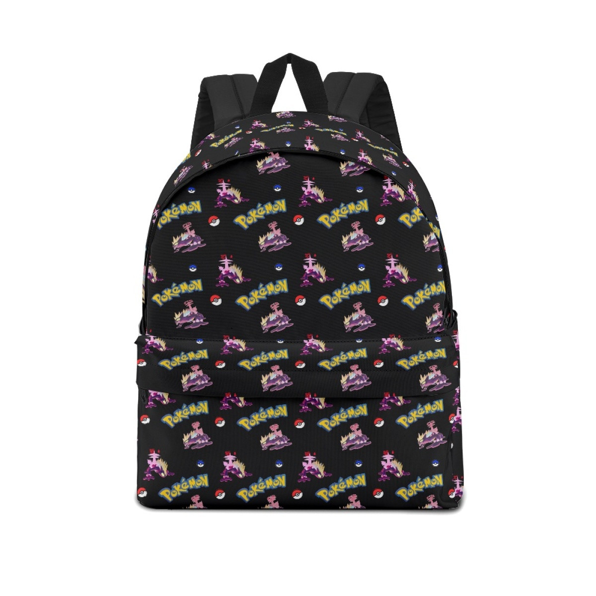Pokemon Toxtricity School Backpack Multicolor Schoolbag Rucksack - Gigantamax Toxtricity Character Series Art