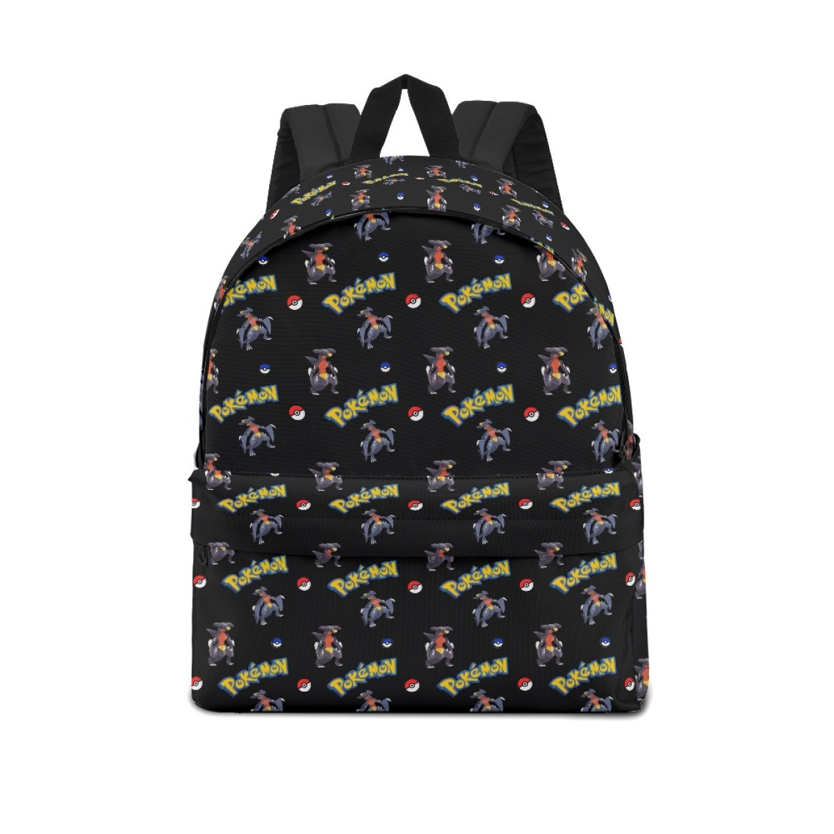 Pokemon Garchomp School Backpack Multicolor Schoolbag Rucksack - Garchomp Character Series Art