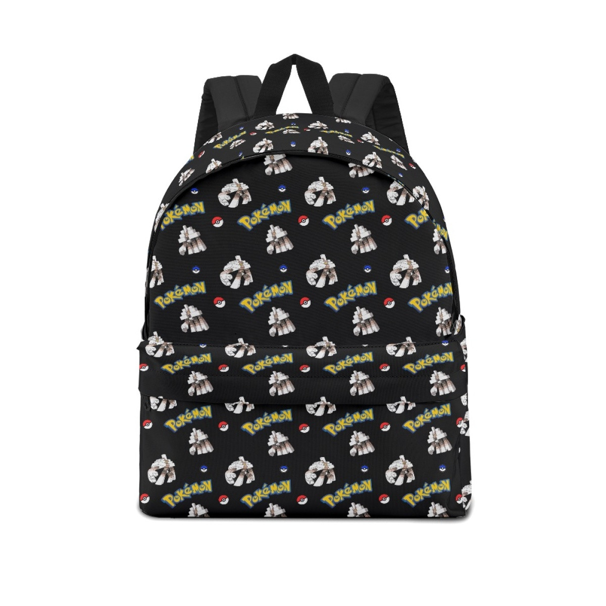 Pokemon Garganacl School Backpack Multicolor Schoolbag Rucksack - Garganacl Character Series Art