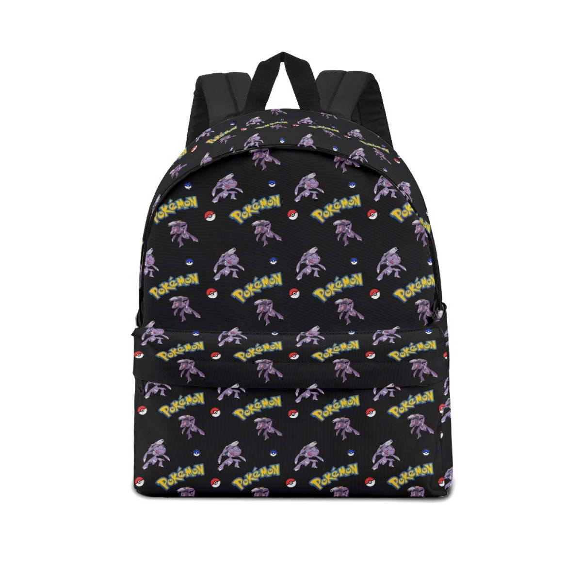 Pokemon Genesect School Backpack Multicolor Schoolbag Rucksack - Genesect Character Series Art