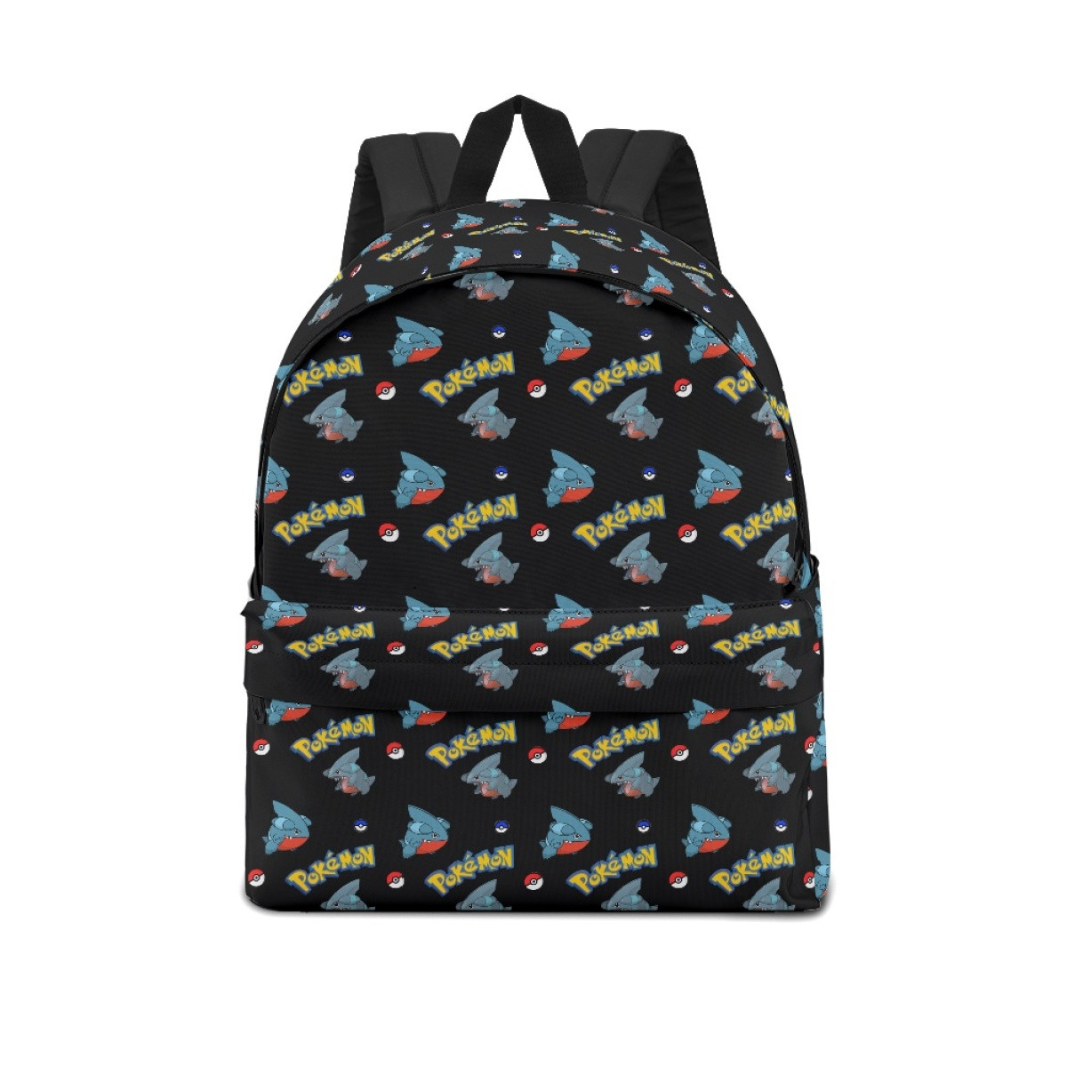 Pokemon Gible School Backpack Multicolor Schoolbag Rucksack - Gible Character Series Art