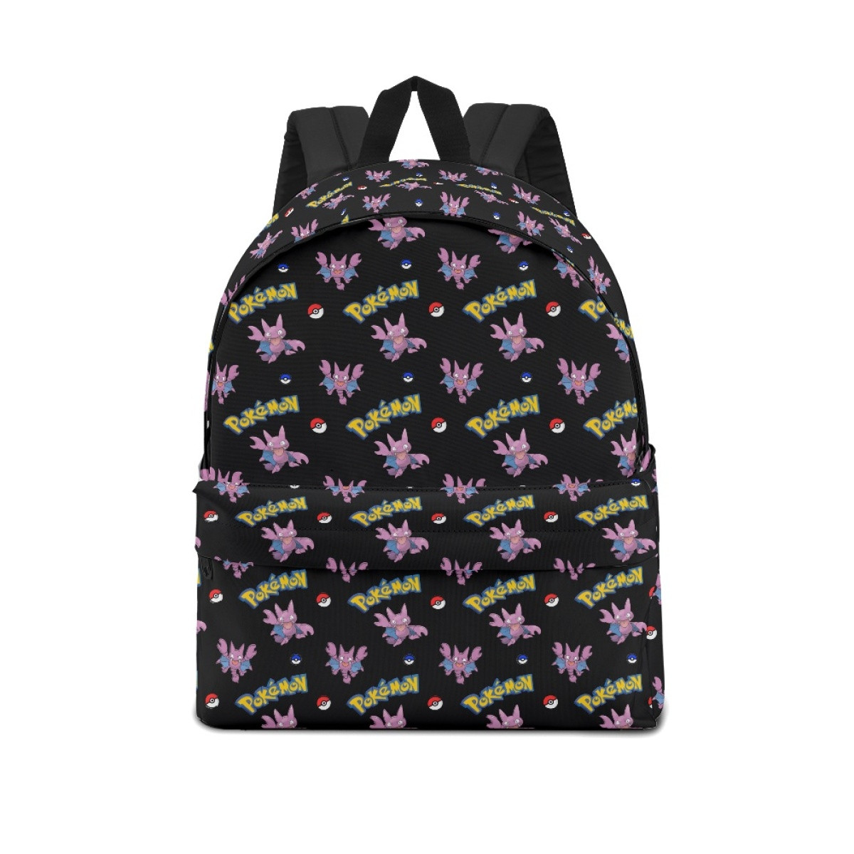 Pokemon Gligar School Backpack Multicolor Schoolbag Rucksack - Gligar Character Series Art