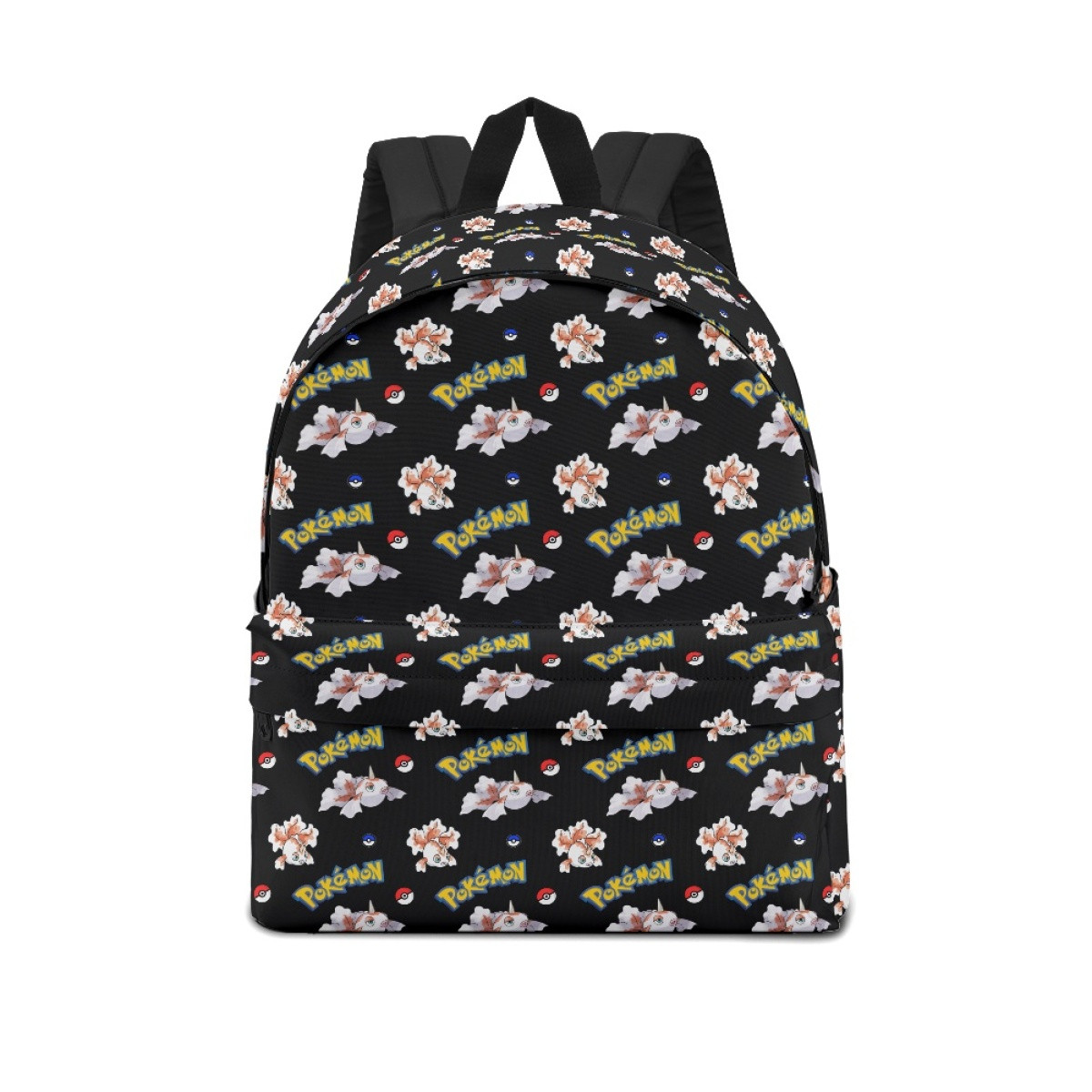 Pokemon Goldeen School Backpack Multicolor Schoolbag Rucksack - Goldeen Character Series Art