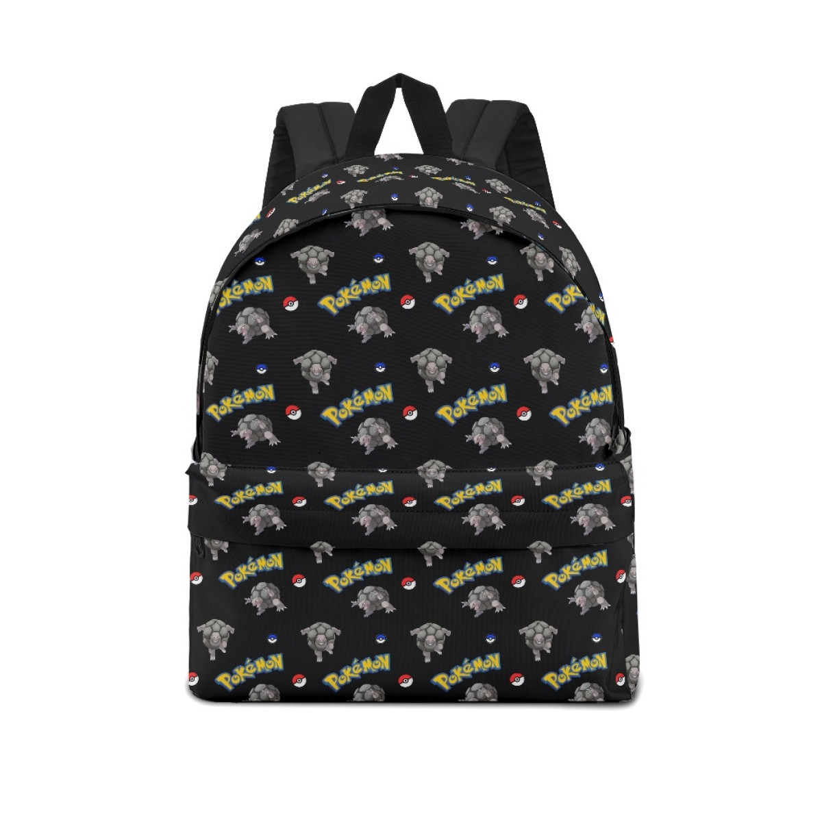 Pokemon Golem School Backpack Multicolor Schoolbag Rucksack - Golem Character Series Art