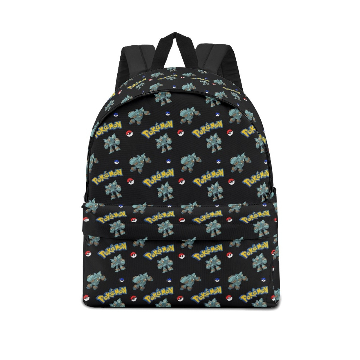 Pokemon Golurk School Backpack Multicolor Schoolbag Rucksack - Golurk Character Series Art