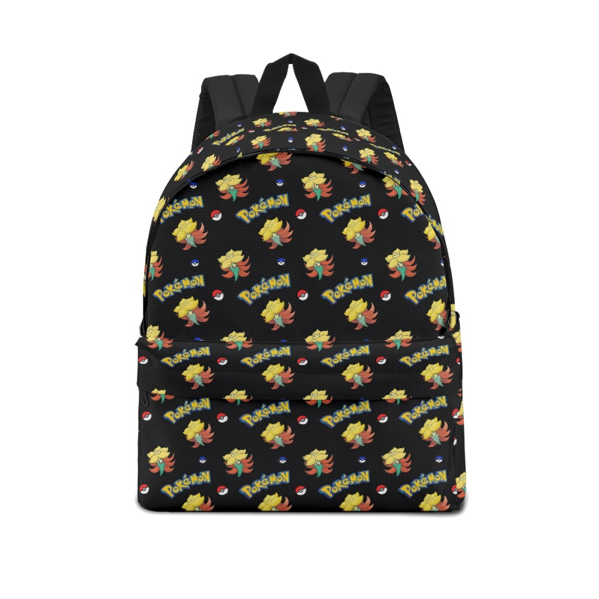 Pokemon Gossifleur School Backpack Multicolor Schoolbag Rucksack - Gossifleur Character Series Art