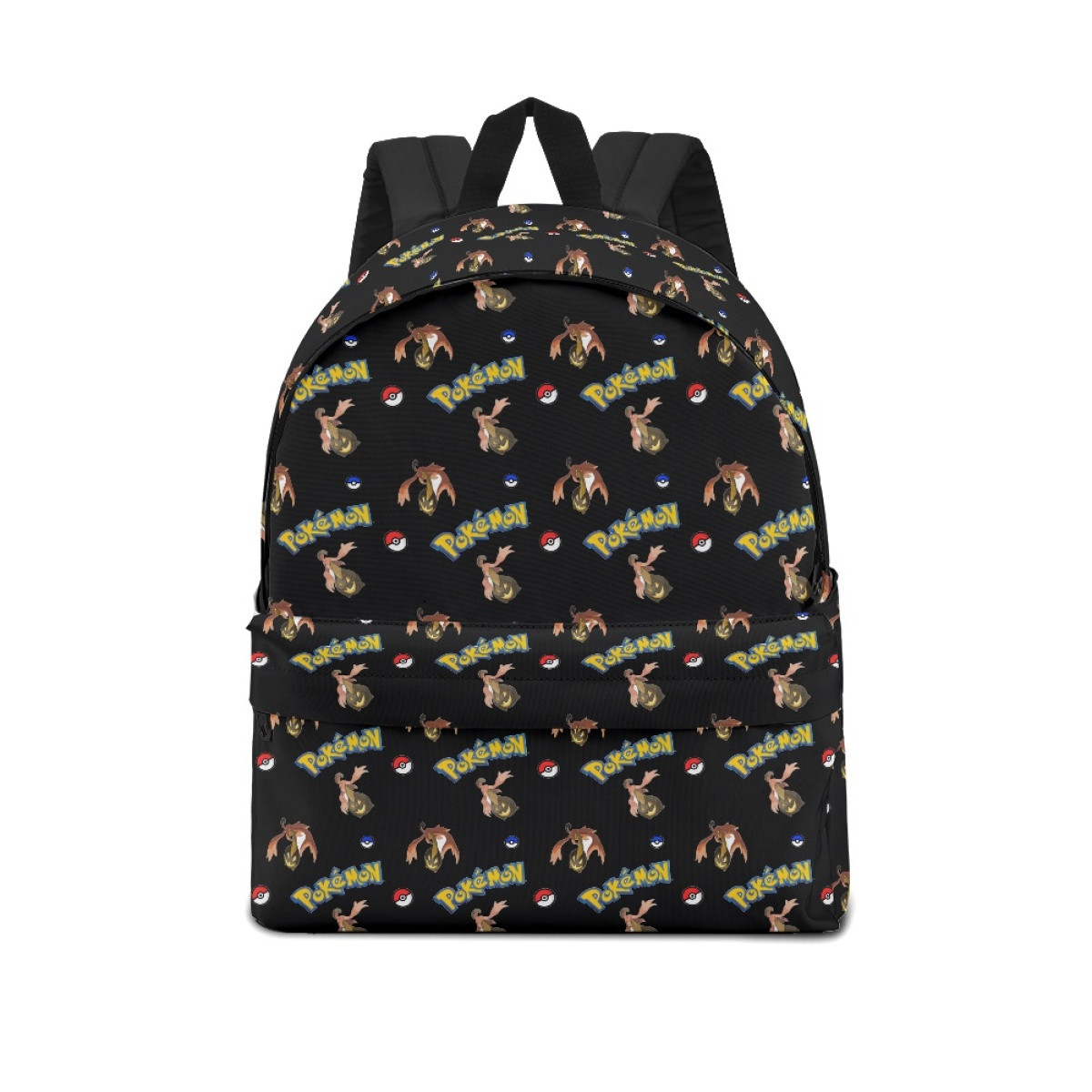 Pokemon Gourgeist School Backpack Multicolor Schoolbag Rucksack - Gourgeist Character Series Art