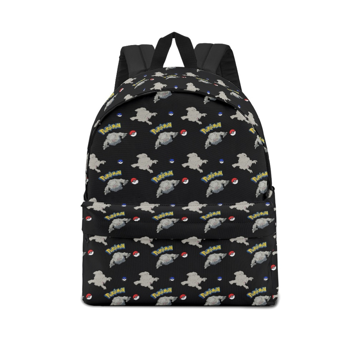Pokemon Graveler School Backpack Multicolor Schoolbag Rucksack - Graveler Character Series Art