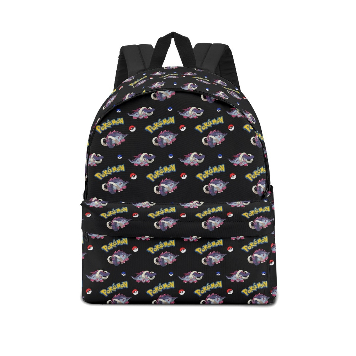 Pokemon Great Tusk School Backpack Multicolor Schoolbag Rucksack - Great Tusk Character Series Art