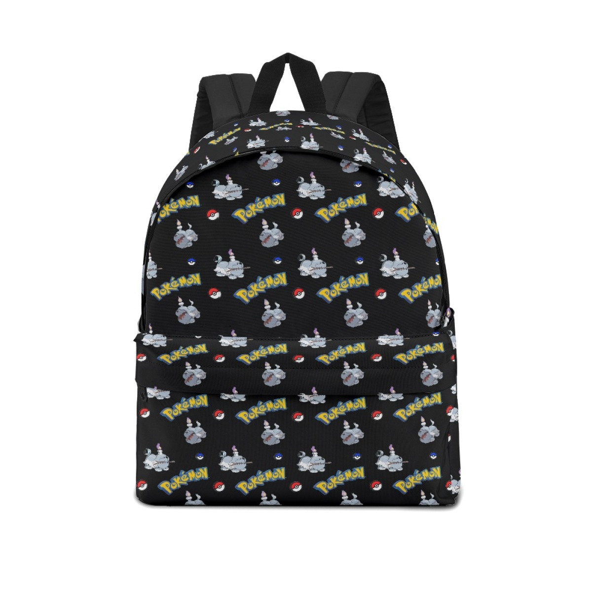 Pokemon Greavard School Backpack Multicolor Schoolbag Rucksack - Greavard Character Series Art