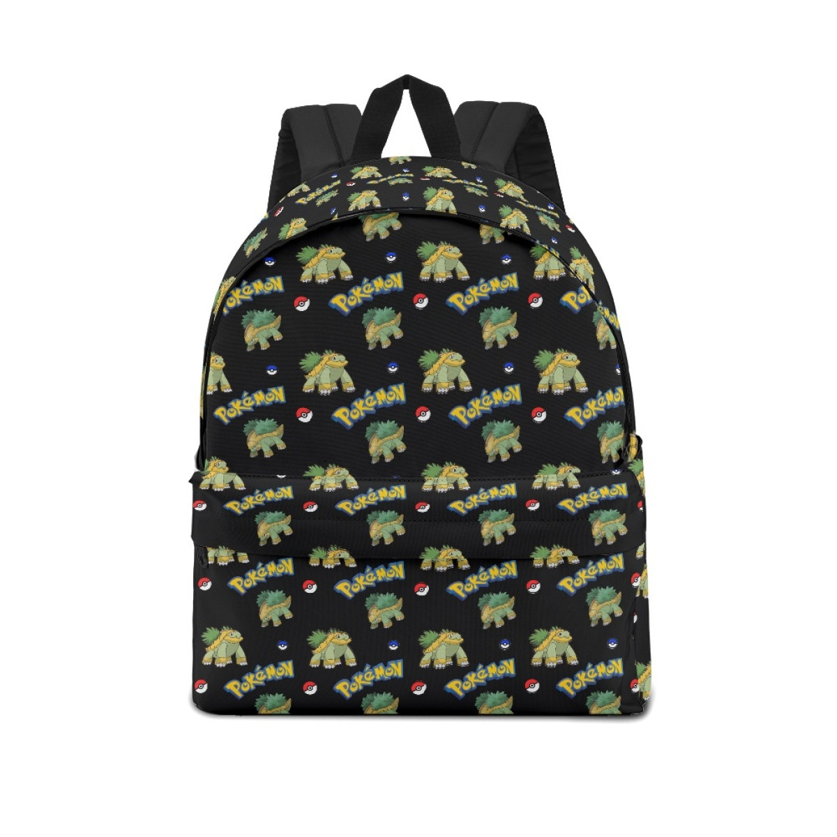 Pokemon Grotle School Backpack Multicolor Schoolbag Rucksack - Grotle Character Series Art