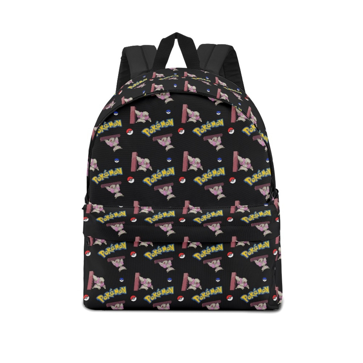 Pokemon Gurdurr School Backpack Multicolor Schoolbag Rucksack - Gurdurr Character Series Art