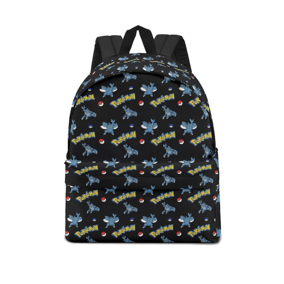 Pokemon Heracross School Backpack Multicolor Schoolbag Rucksack - Heracross Character Series Art