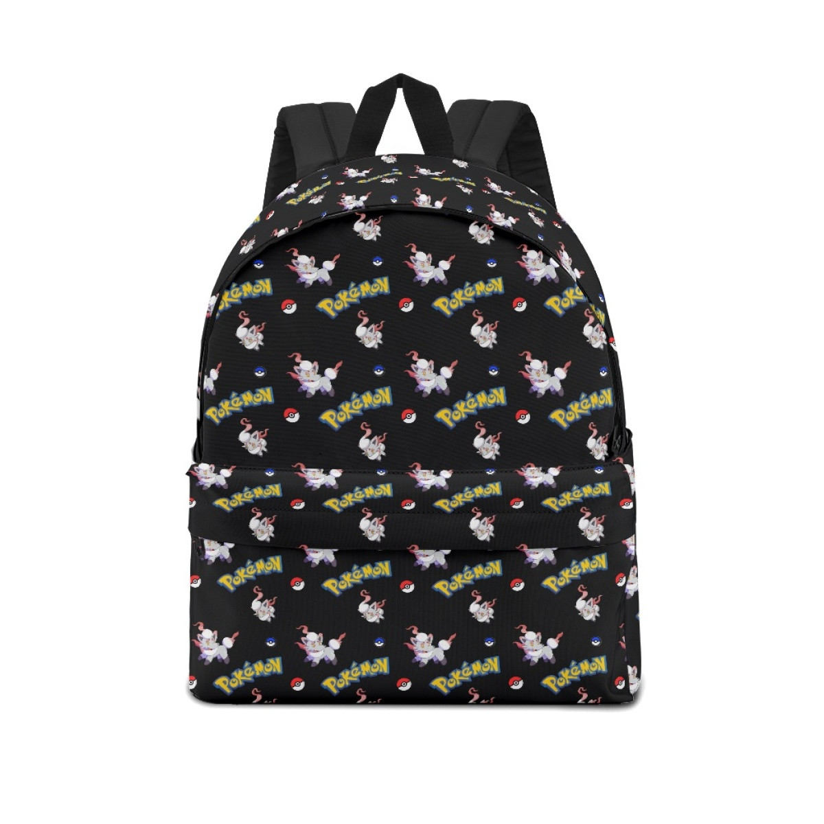 Pokemon Zorua School Backpack Multicolor Schoolbag Rucksack - Hisuian Zorua Character Series Art