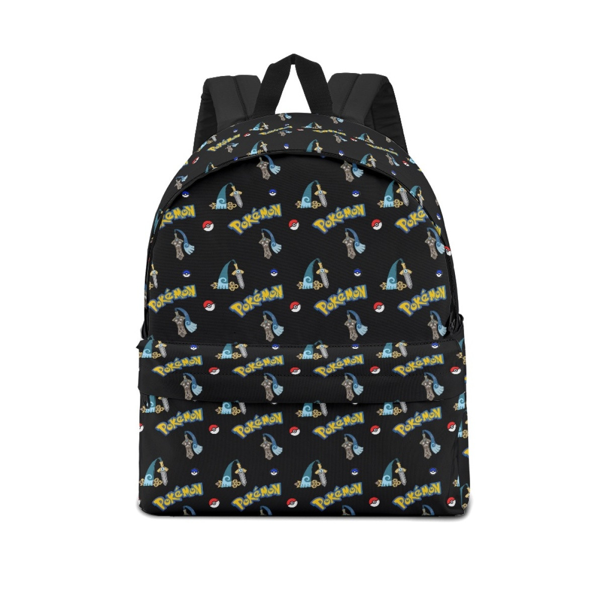 Pokemon Honedge School Backpack Multicolor Schoolbag Rucksack - Honedge Character Series Art