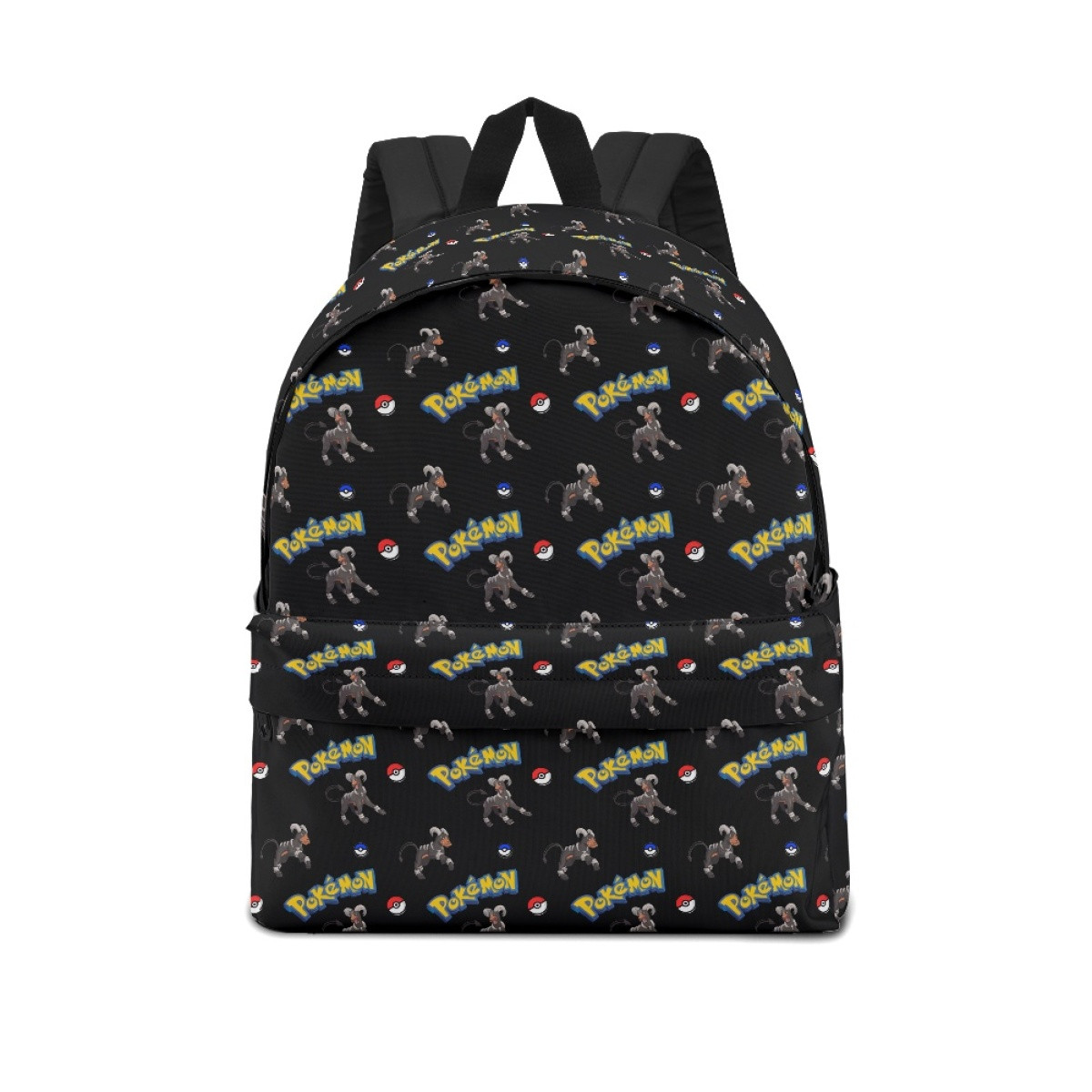 Pokemon Houndoom School Backpack Multicolor Schoolbag Rucksack - Houndoom Character Series Art