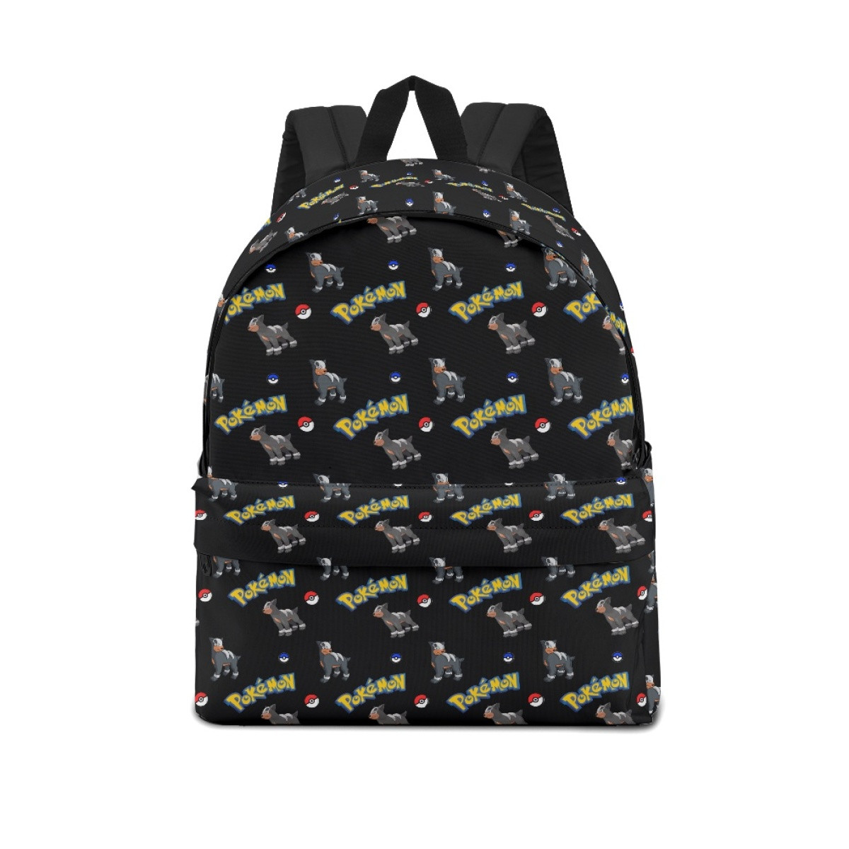 Pokemon Houndour School Backpack Multicolor Schoolbag Rucksack - Houndour Character Series Art