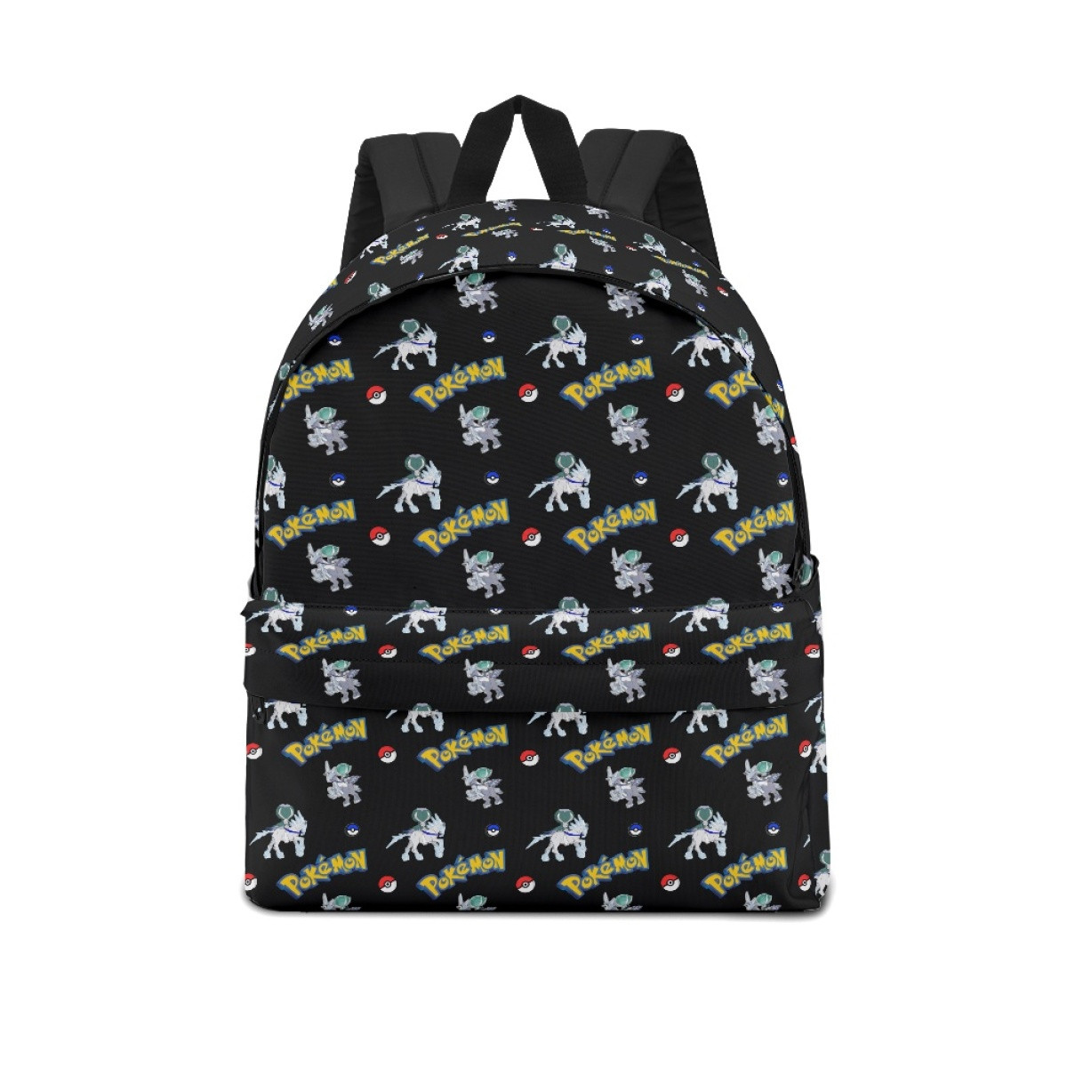 Pokemon Calyrex School Backpack Multicolor Schoolbag Rucksack - Ice Rider Calyrex Character Series Art