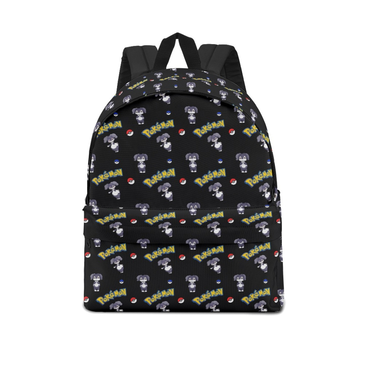 Pokemon Indeedee Female School Backpack Multicolor Schoolbag Rucksack - Indeedee Female Character Series Art