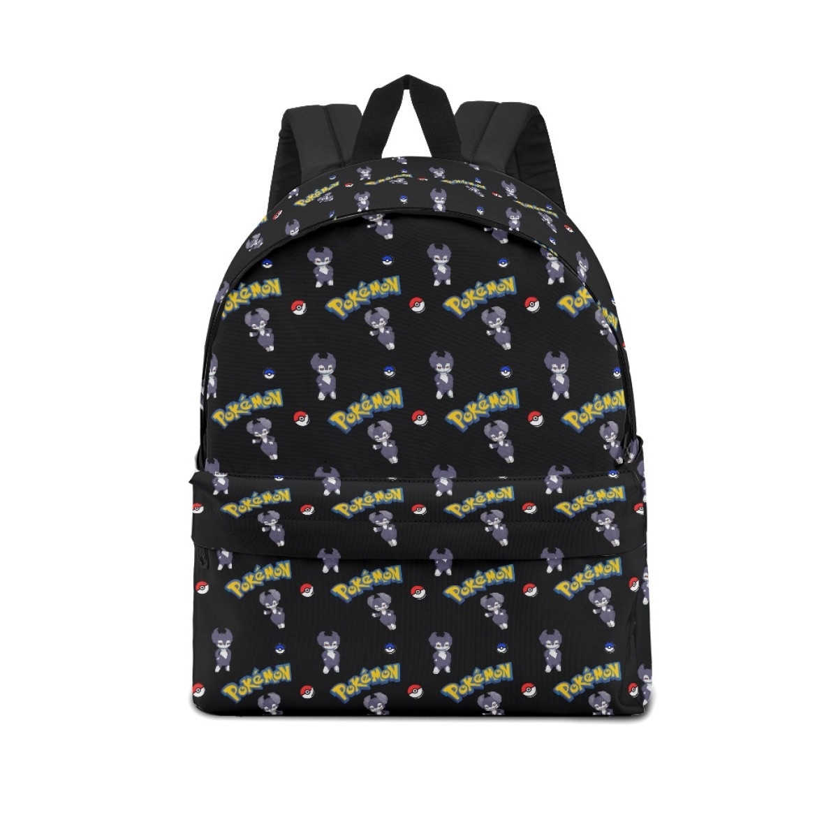 Pokemon Indeedee Male School Backpack Multicolor Schoolbag Rucksack - Indeedee Male Character Series Art