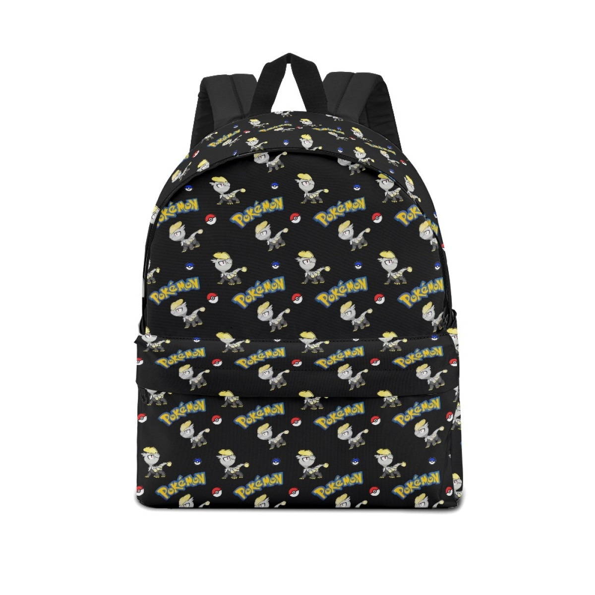 Pokemon Jangmo-o School Backpack Multicolor Schoolbag Rucksack - Jangmo-o Character Series Art