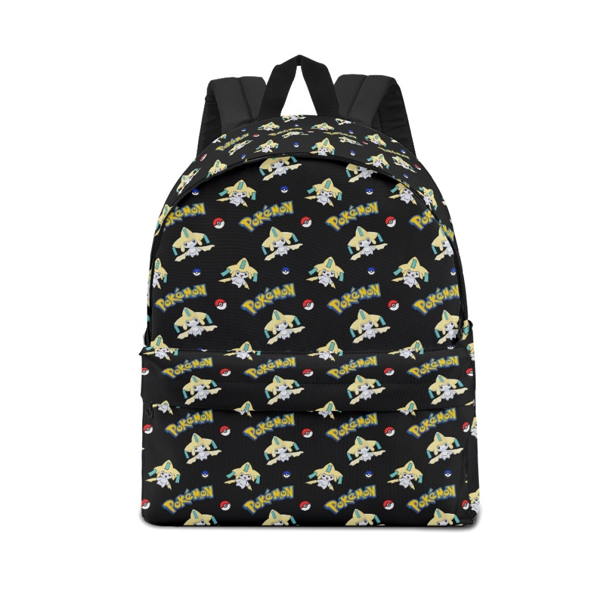 Pokemon Jirachi School Backpack Multicolor Schoolbag Rucksack - Jirachi Character Series Art