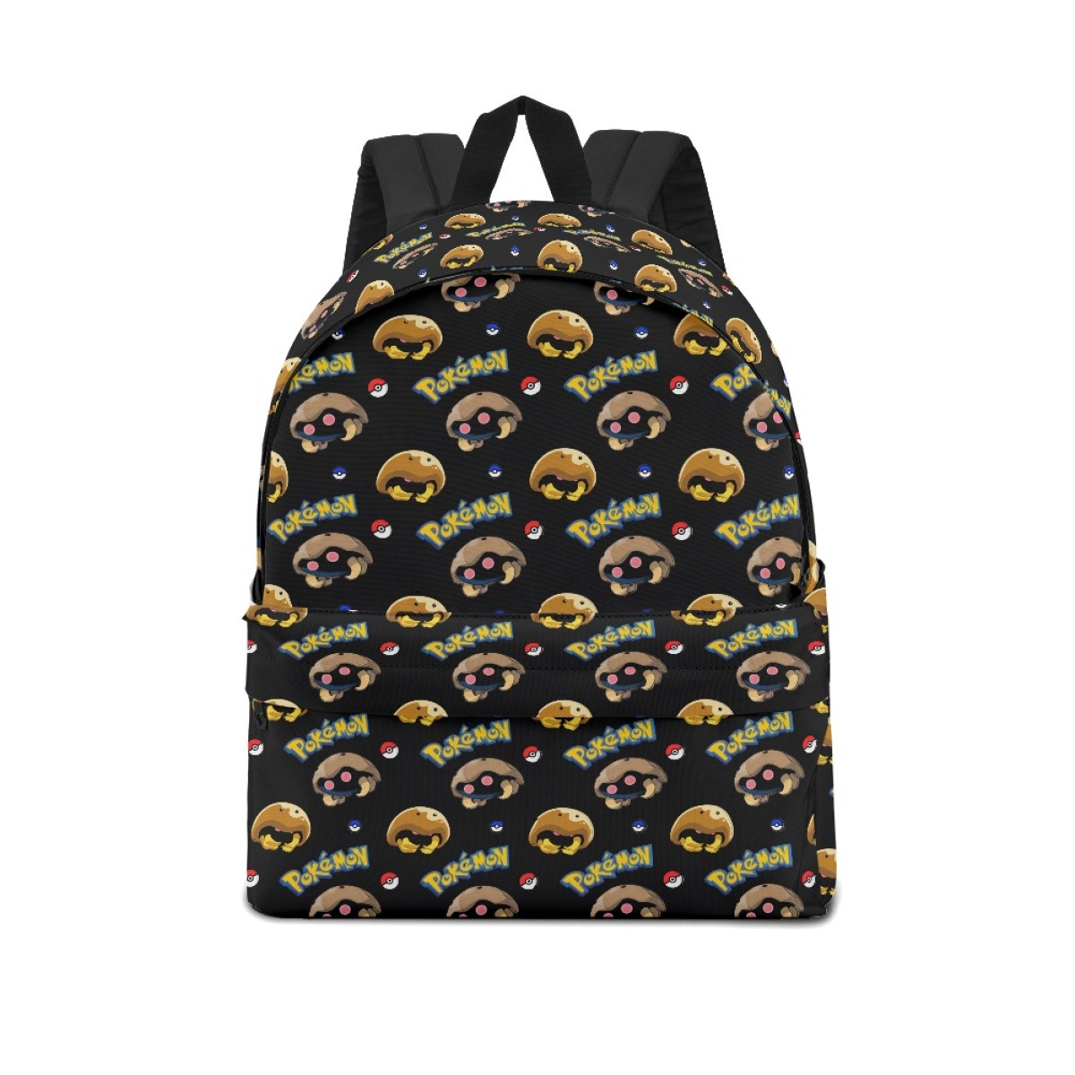 Pokemon Kabuto School Backpack Multicolor Schoolbag Rucksack - Kabuto Character Series Art