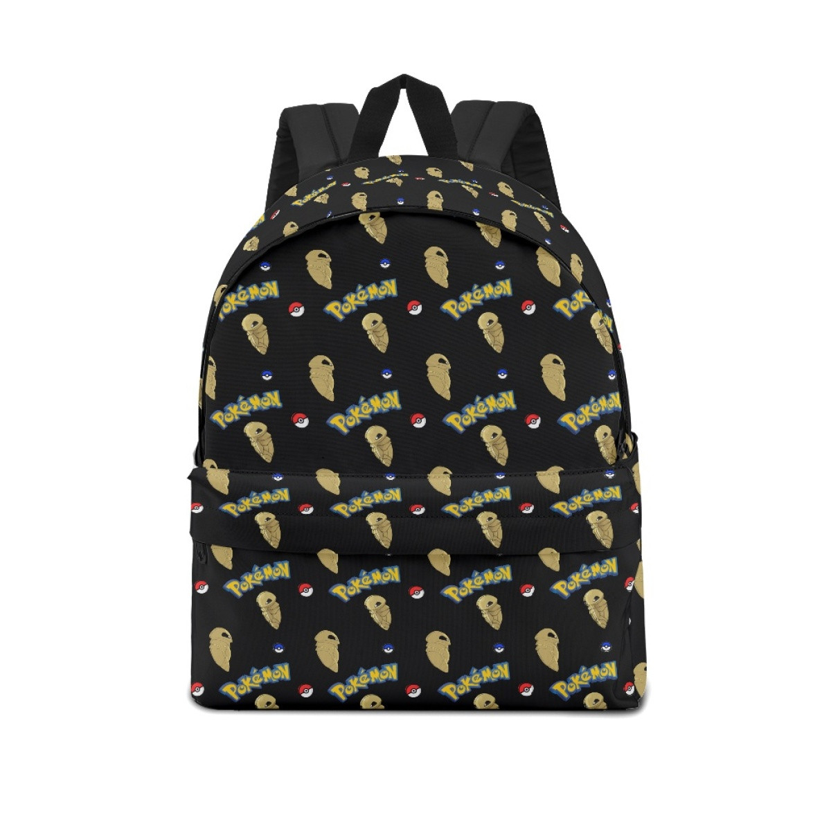 Pokemon Kakuna School Backpack Multicolor Schoolbag Rucksack - Kakuna Character Series Art