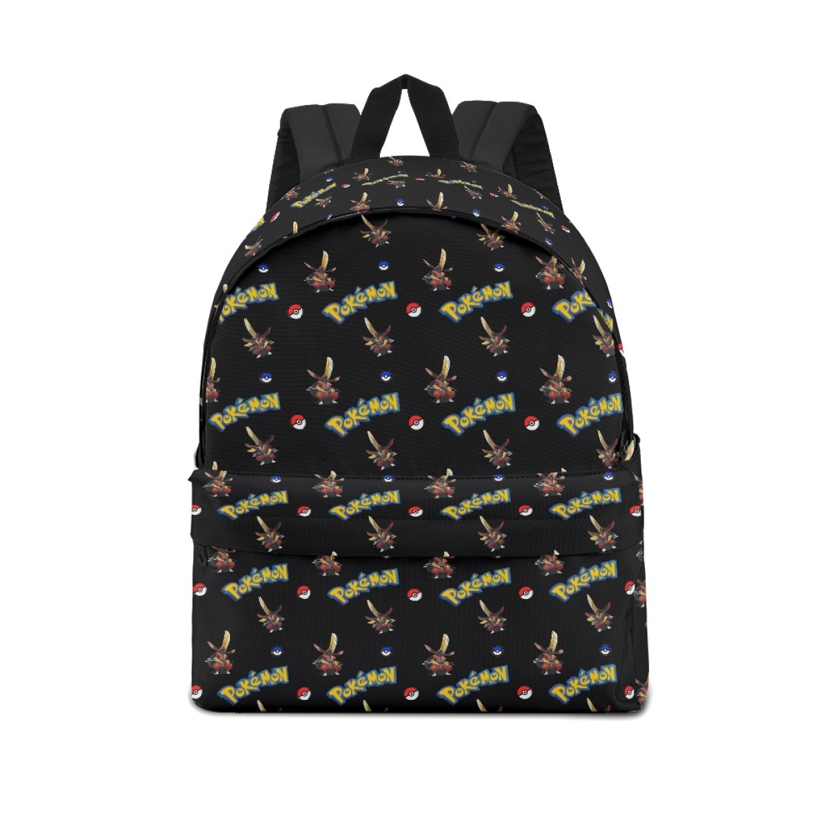 Pokemon Kingambit School Backpack Multicolor Schoolbag Rucksack - Kingambit Character Series Art
