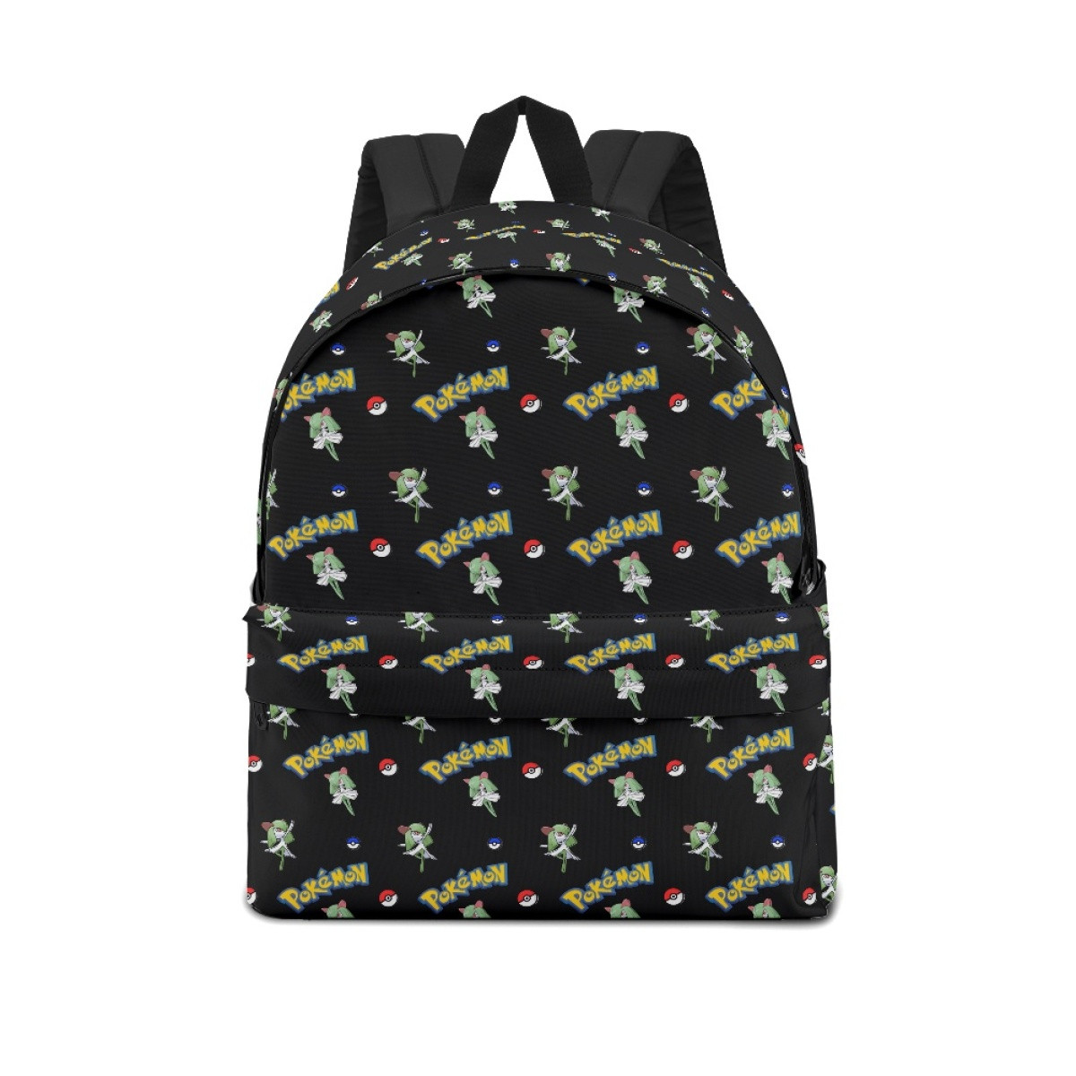 Pokemon Kirlia School Backpack Multicolor Schoolbag Rucksack - Kirlia Character Series Art