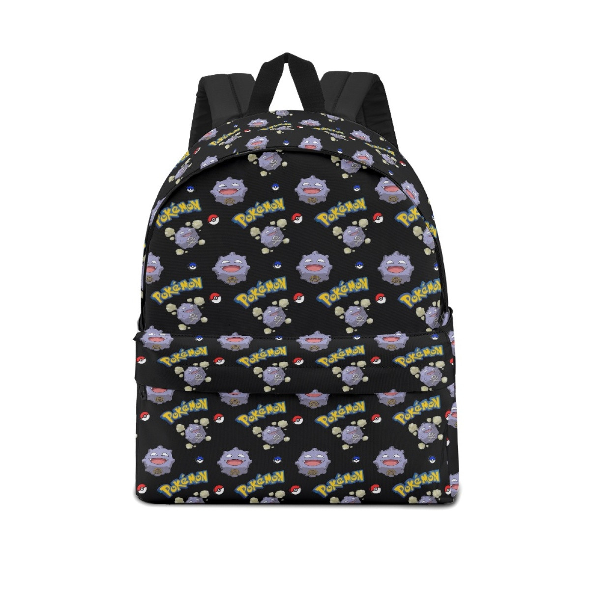 Pokemon Koffing School Backpack Multicolor Schoolbag Rucksack - Koffing Character Series Art