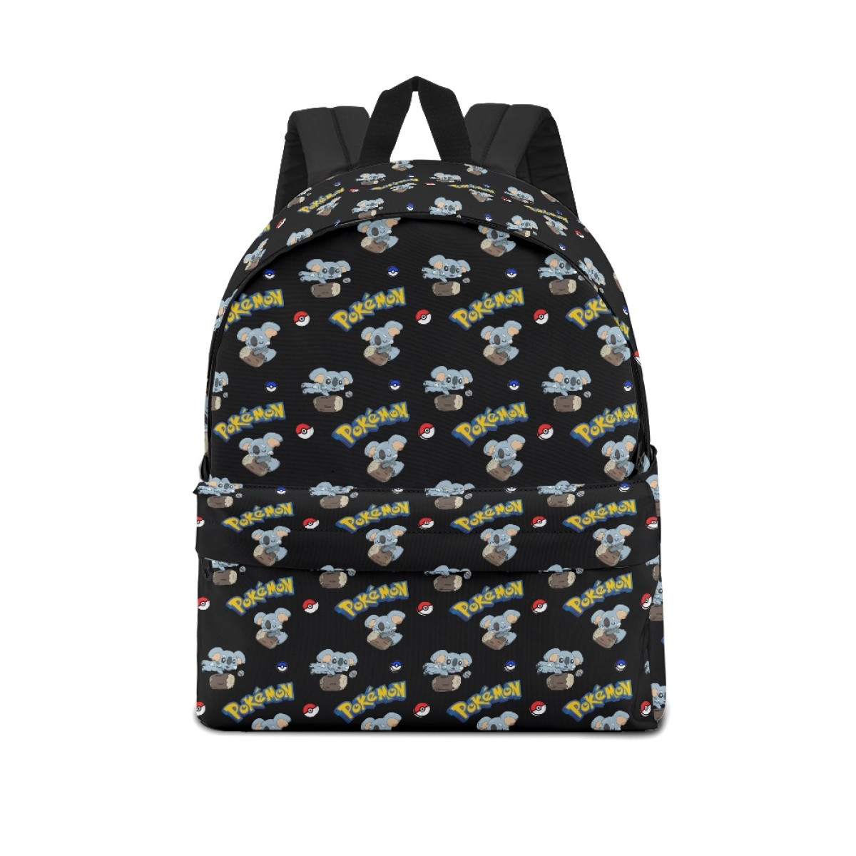 Pokemon Komala School Backpack Multicolor Schoolbag Rucksack - Komala Character Series Art
