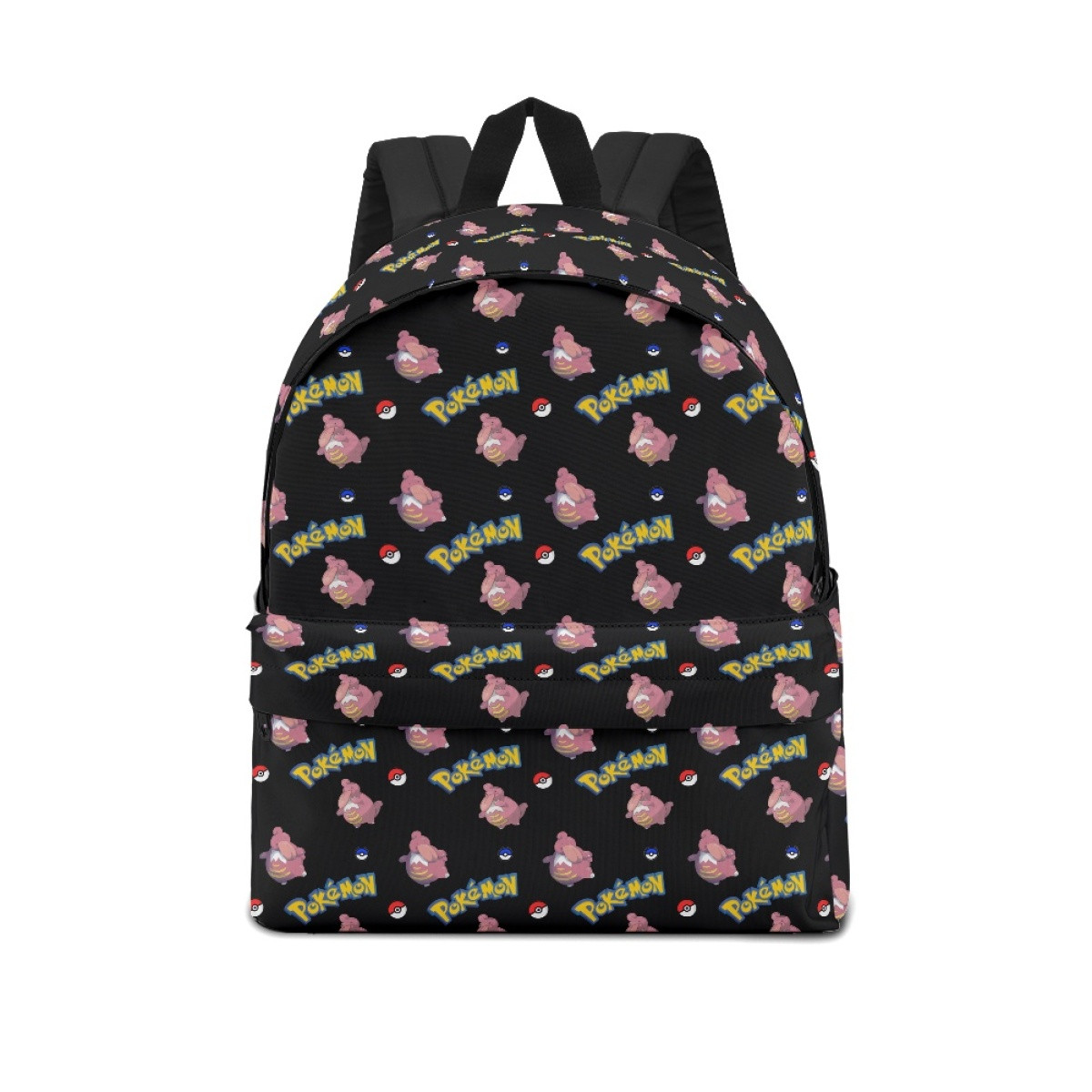 Pokemon Lickilicky School Backpack Multicolor Schoolbag Rucksack - Lickilicky Character Series Art