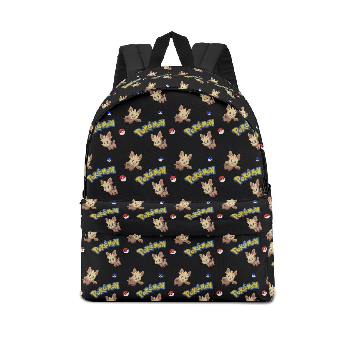 Pokemon Lillipup School Backpack Multicolor Schoolbag Rucksack - Lillipup Character Series Art
