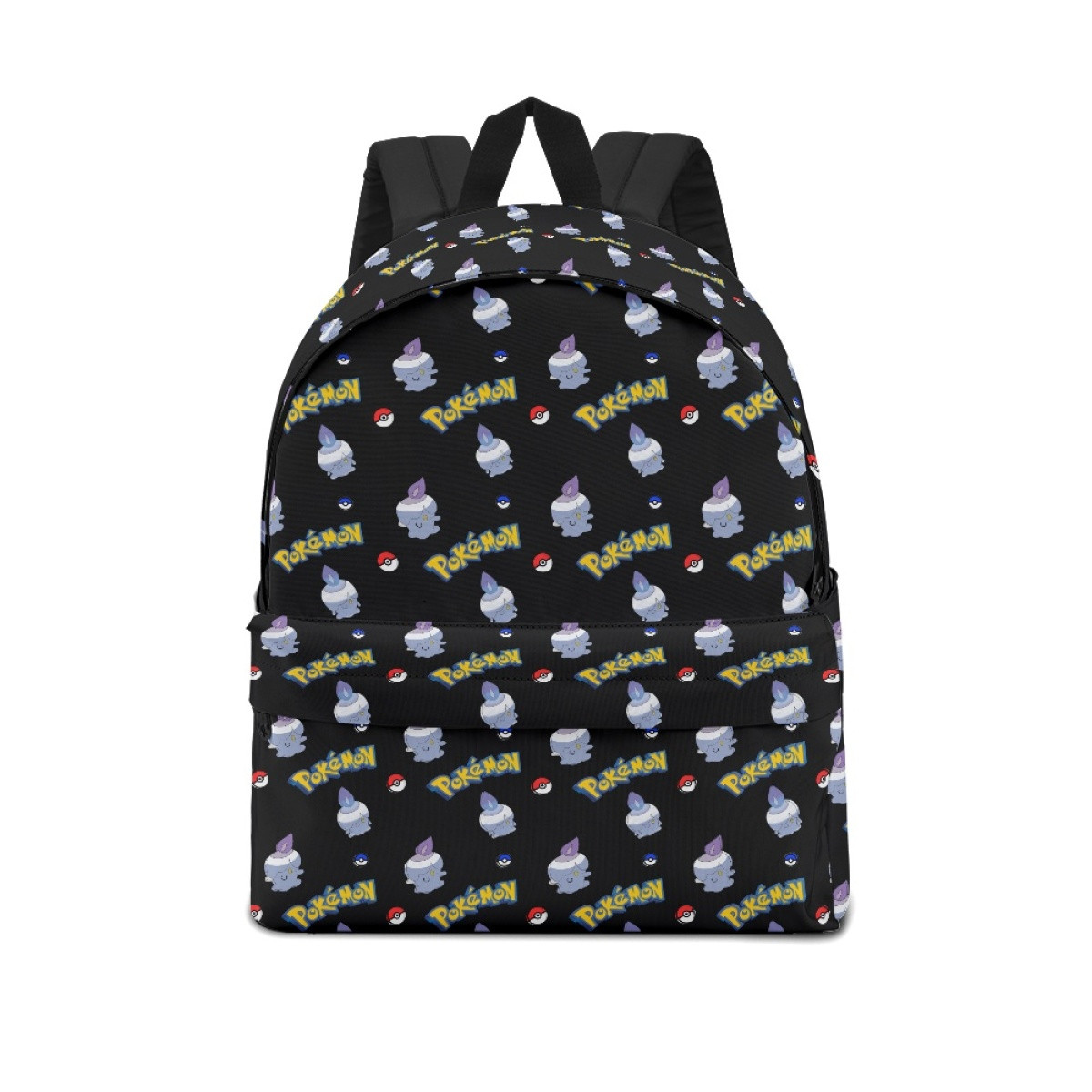 Pokemon Litwick School Backpack Multicolor Schoolbag Rucksack -Litwick Character Series Art