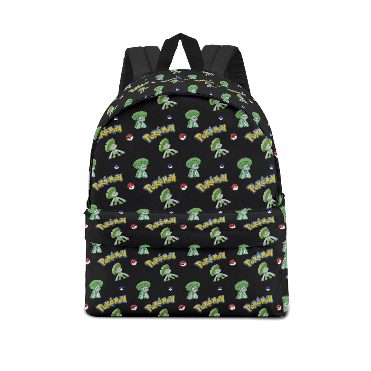 Pokemon Lombre School Backpack Multicolor Schoolbag Rucksack - Lombre Character Series Art