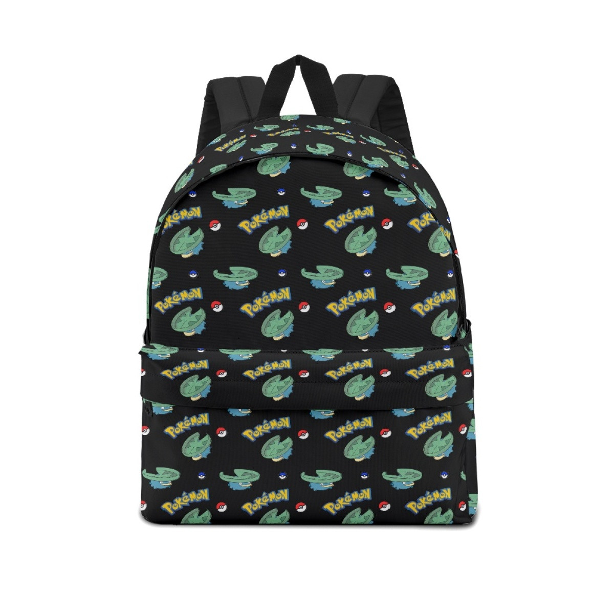 Pokemon Lotad School Backpack Multicolor Schoolbag Rucksack - Lotad Character Series Art
