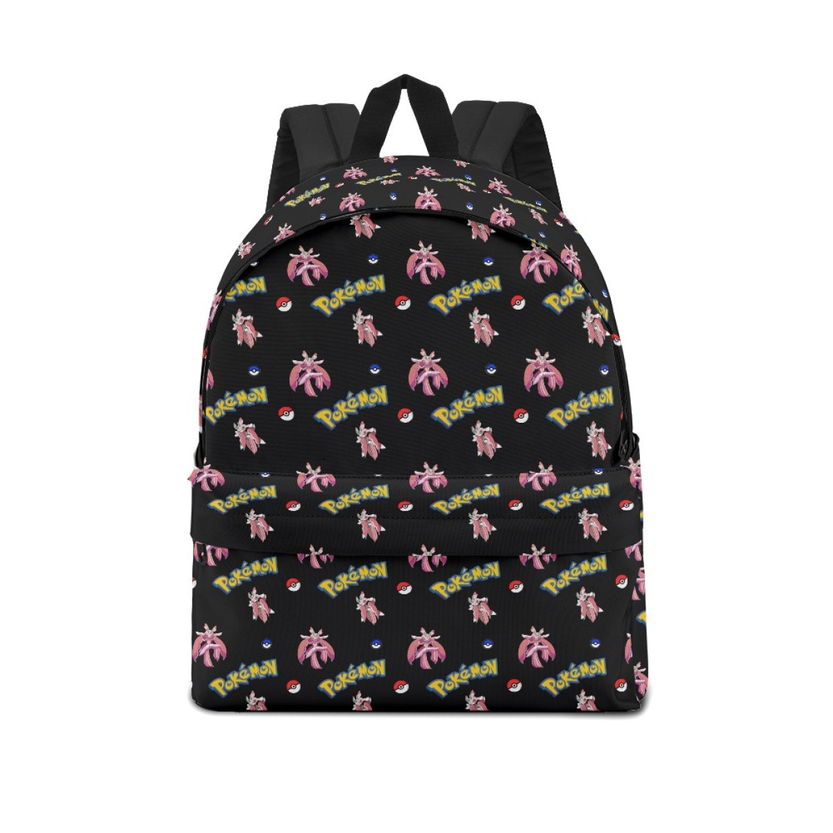 Pokemon Lurantis School Backpack Multicolor Schoolbag Rucksack - Lurantis Character Series Art