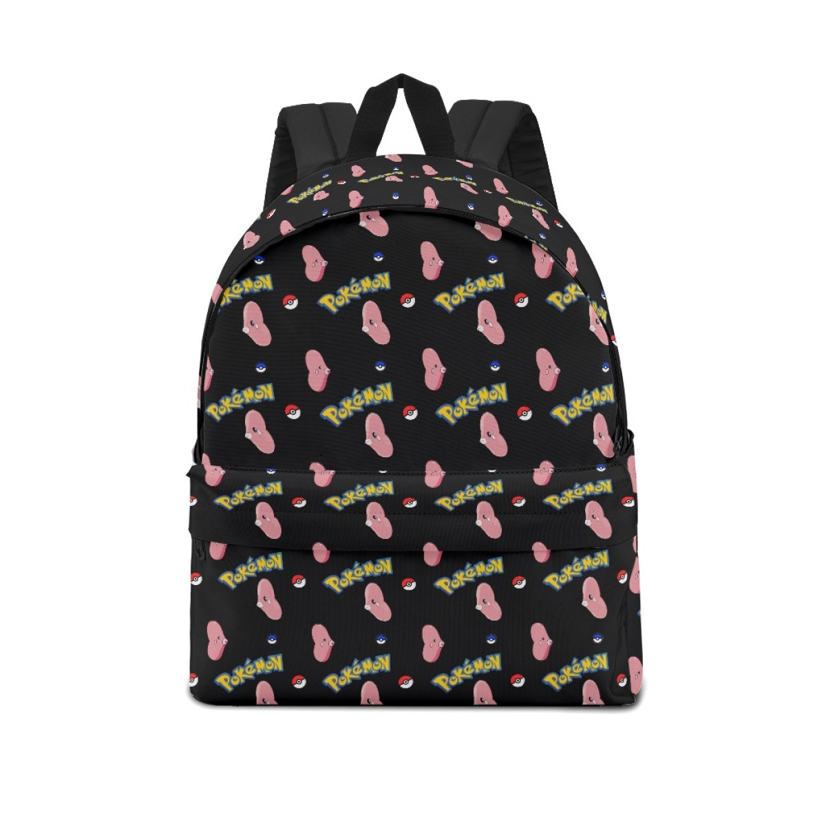 Pokemon Luvdisc School Backpack Multicolor Schoolbag Rucksack - Luvdisc Character Series Art