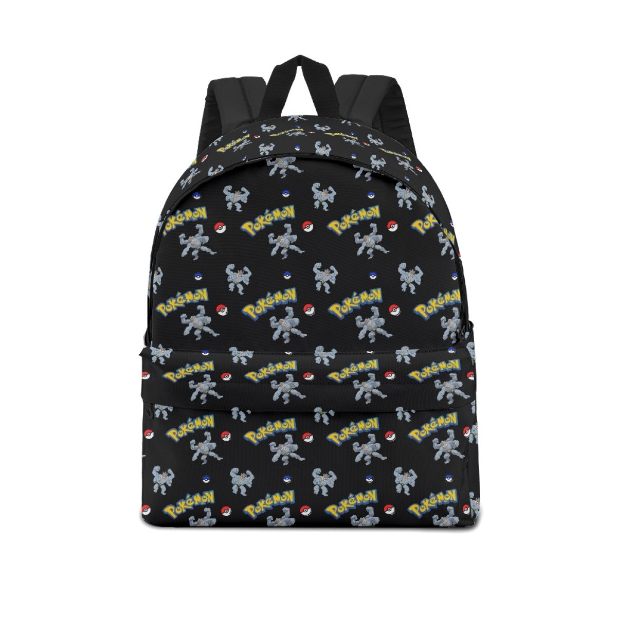 Pokemon Machamp School Backpack Multicolor Schoolbag Rucksack - Machamp Character Series Art