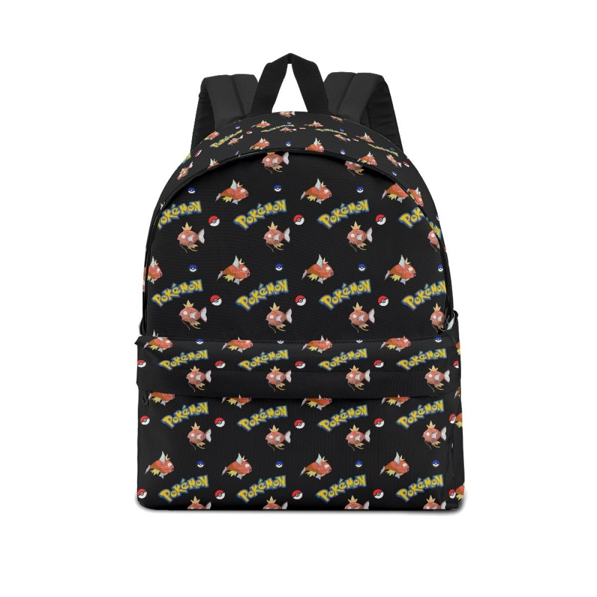 Pokemon Magikarp School Backpack Multicolor Schoolbag Rucksack - Magikarp Character Series Art