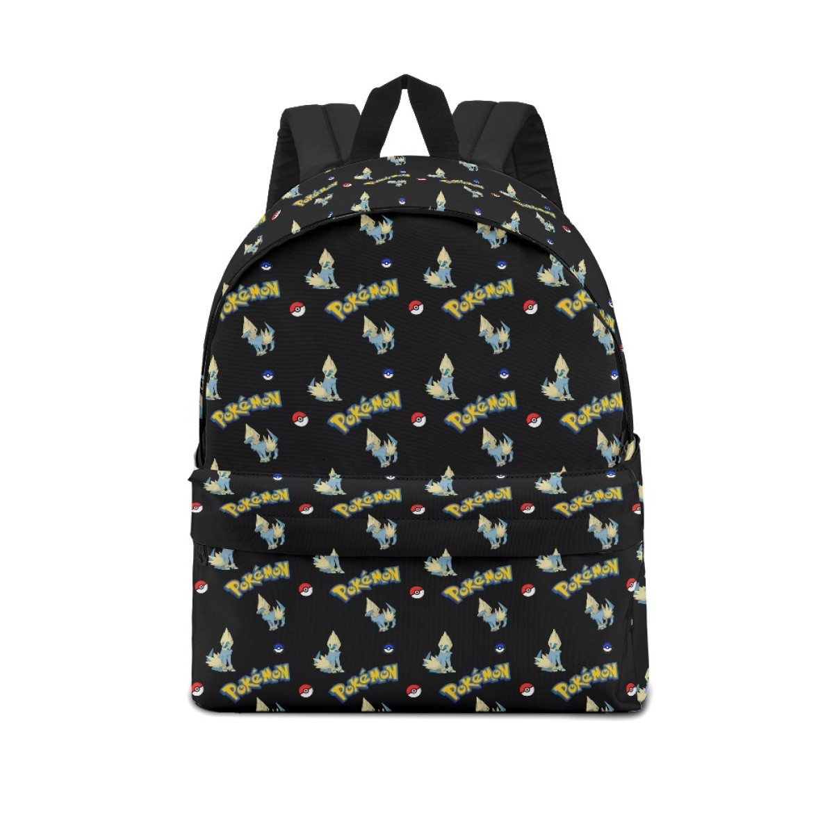 Pokemon Manectric School Backpack Multicolor Schoolbag Rucksack - Manectric Character Series Art