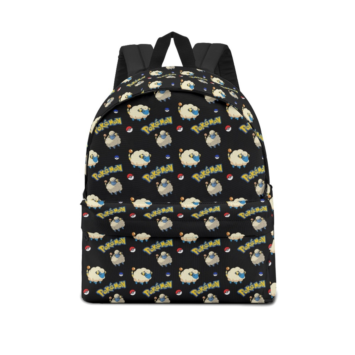Pokemon Mareep School Backpack Multicolor Schoolbag Rucksack - Mareep Character Series Art