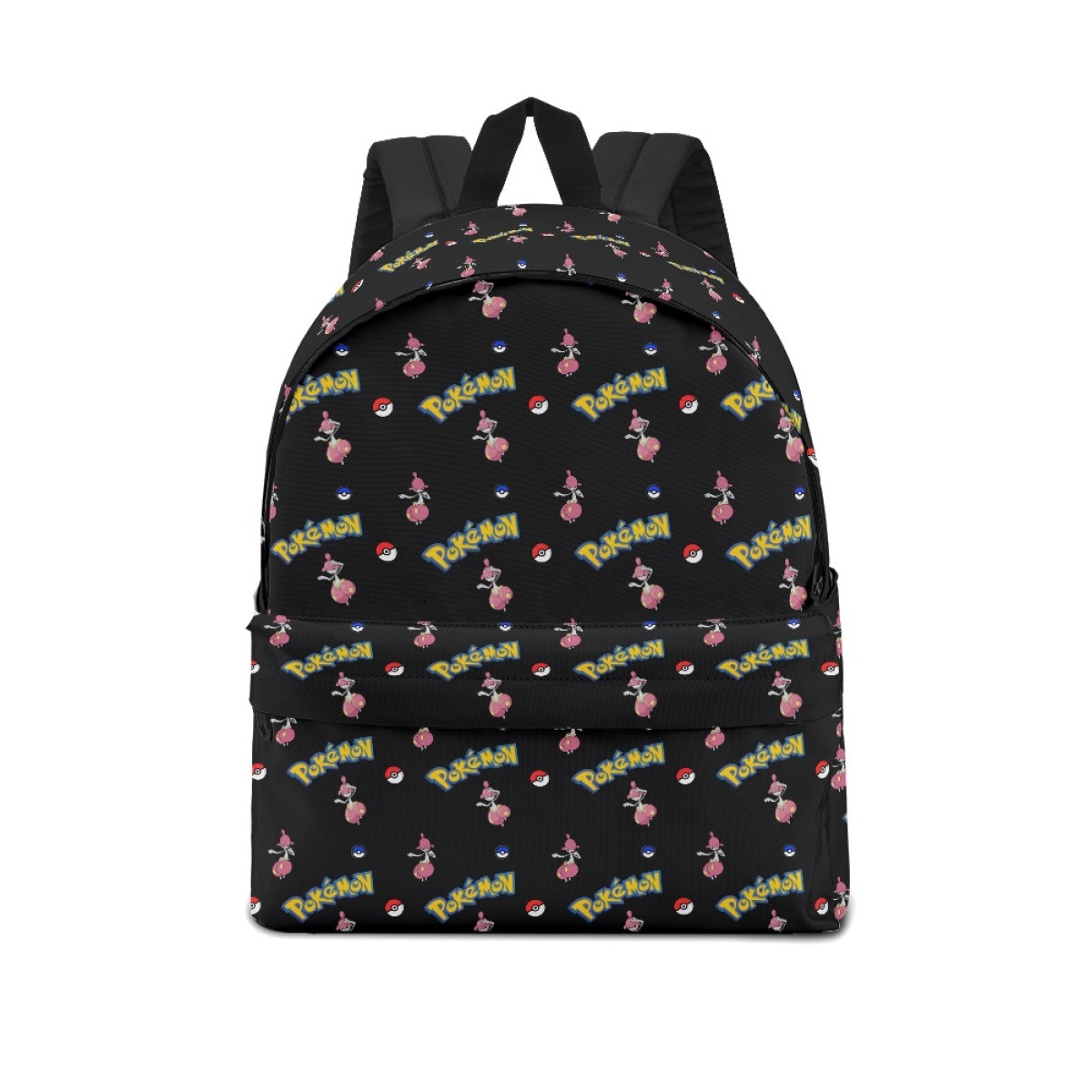 Pokemon Medicham School Backpack Multicolor Schoolbag Rucksack - Medicham Character Series Art